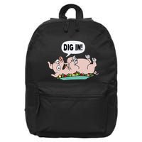 Homer The S.I.M.P.S.O.N.S Pig Dig In 16 in Basic Backpack