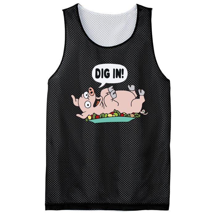 Homer The S.I.M.P.S.O.N.S Pig Dig In Mesh Reversible Basketball Jersey Tank