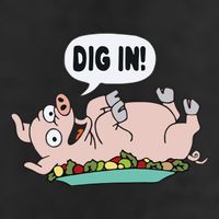Homer The S.I.M.P.S.O.N.S Pig Dig In 25L Jumbo Tote