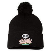 Homer The S.I.M.P.S.O.N.S Pig Dig In Pom Pom 12in Knit Beanie