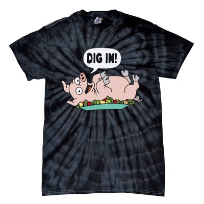 Homer The S.I.M.P.S.O.N.S Pig Dig In Tie-Dye T-Shirt