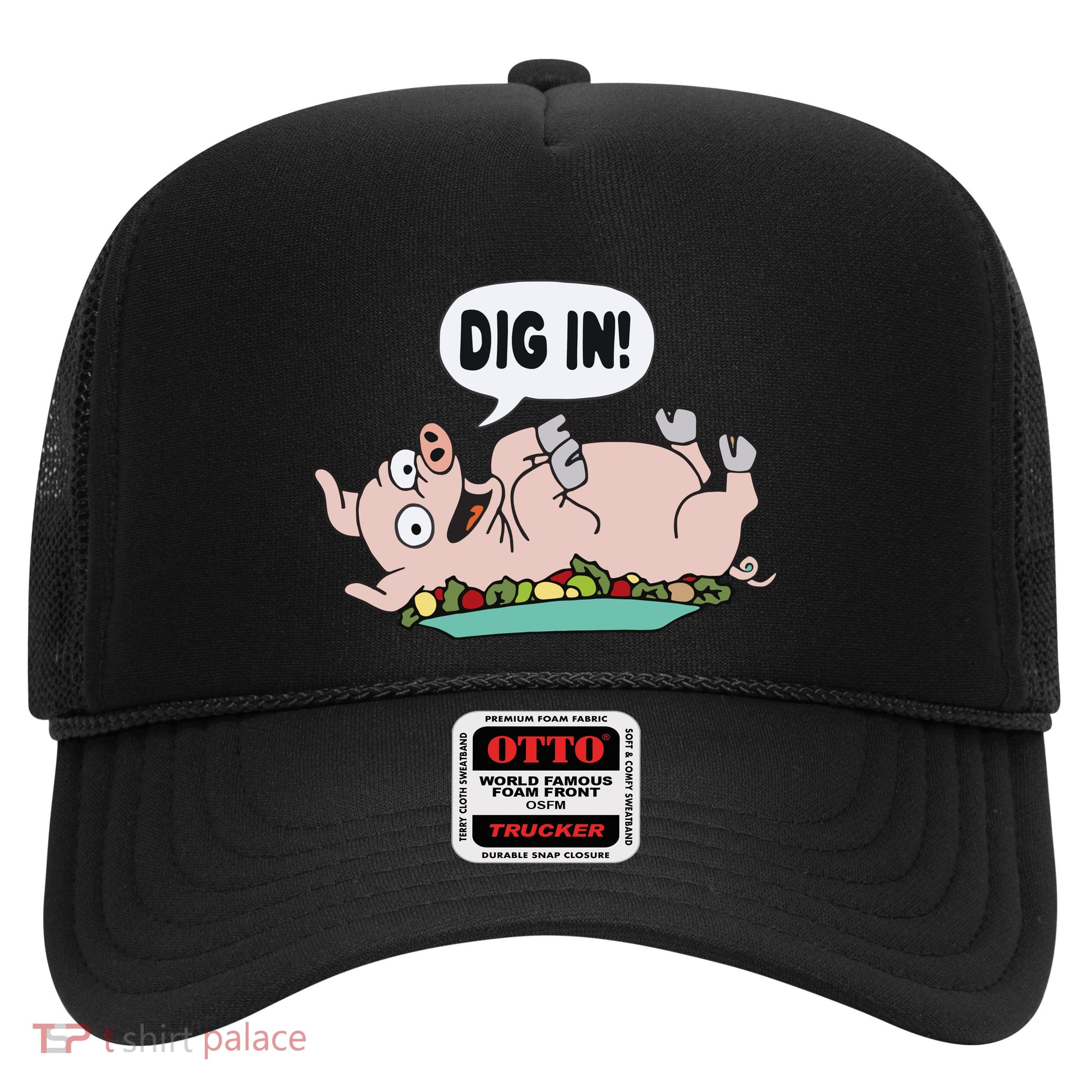 Homer The S.I.M.P.S.O.N.S Pig Dig In Trucker Hat