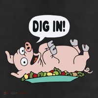 Homer The S.I.M.P.S.O.N.S Pig Dig In Trucker Hat
