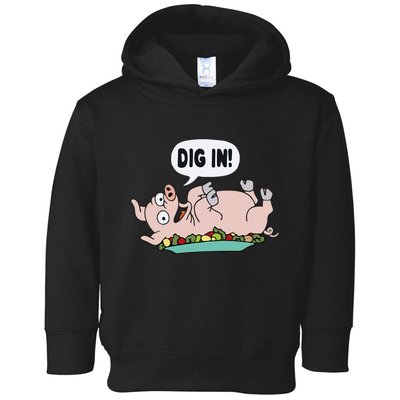 Homer The S.I.M.P.S.O.N.S Pig Dig In Toddler Hoodie
