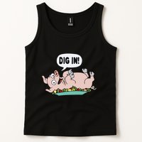 Homer The S.I.M.P.S.O.N.S Pig Dig In Tank Top