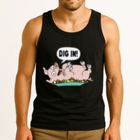 Homer The S.I.M.P.S.O.N.S Pig Dig In Tank Top