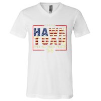 Hawk Tuah Spit By Bronson Summers Hawk Tuah V-Neck T-Shirt