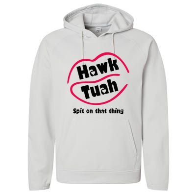 Hawk Tauh Spit On That Thing Retro 2024 Parody Design Performance Fleece Hoodie