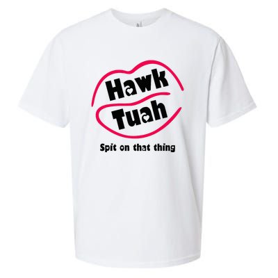 Hawk Tauh Spit On That Thing Retro 2024 Parody Design Sueded Cloud Jersey T-Shirt