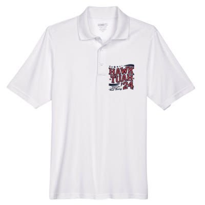 Hawk Tush Spit On That Thing Presidential Parody Design Men's Origin Performance Piqué Polo