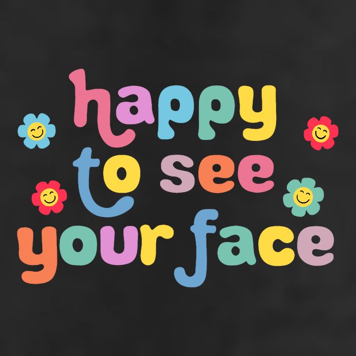 Happy To See Your Face Teachers Students First Day Of School 15oz Campfire Ceramic Mug