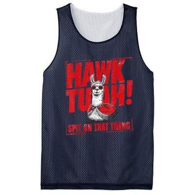 Hawk Tuah Spit On That Thang Funny Llama Mesh Reversible Basketball Jersey Tank