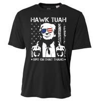 Hawk Tuah Spit On That Thang Trump Cooling Performance Crew T-Shirt