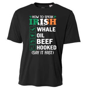 How To Speak Irish Funny Cooling Performance Crew T-Shirt