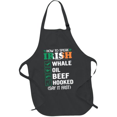 How To Speak Irish Funny Apron