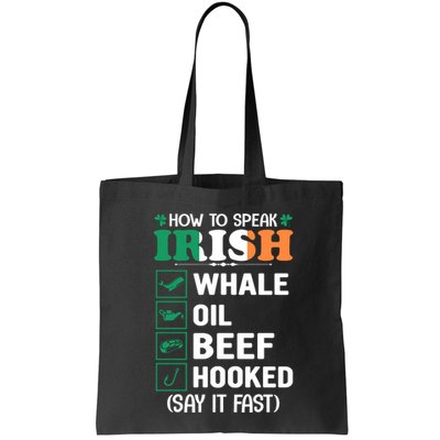 How To Speak Irish Funny Bag