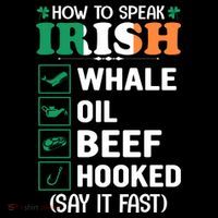How To Speak Irish Funny Sustainable Knit Beanie