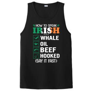 How To Speak Irish Funny PosiCharge Competitor Tank