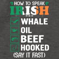 How To Speak Irish Funny Vector Backpack