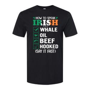 How To Speak Irish Funny Softstyle CVC T-Shirt