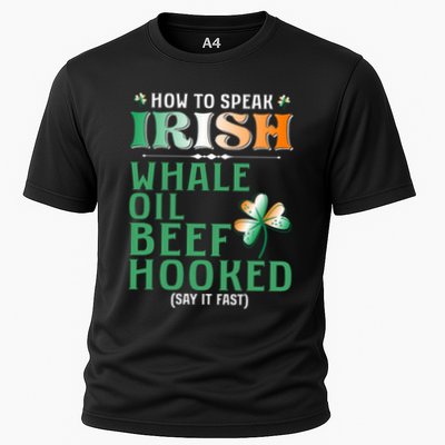 How To Speak Irish Whale Oil Beef Hooked Performance Shirt