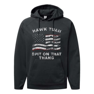 Hawk Tush Spit On That Thang Viral Election Parody Performance Fleece Hoodie