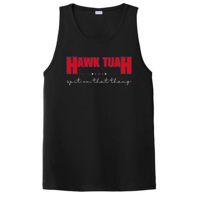 Hawk Tuah Spit On That Thang Hawk Tua Funny Meme PosiCharge Competitor Tank