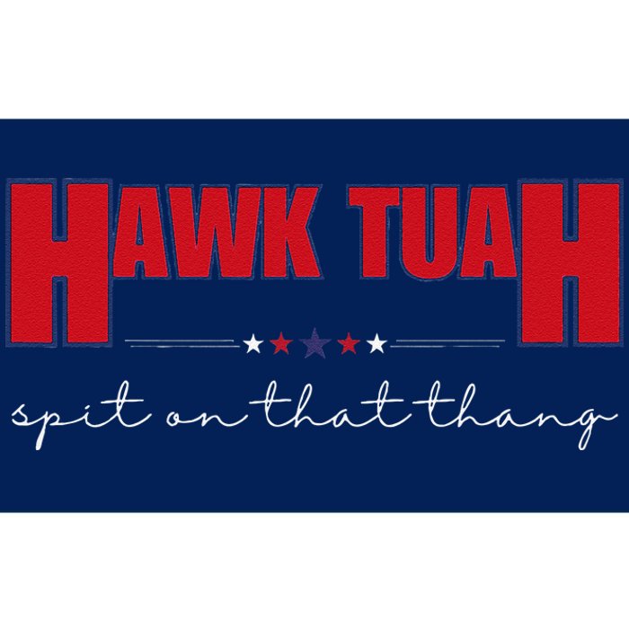 Hawk Tuah Spit On That Thang Hawk Tua Funny Meme Bumper Sticker