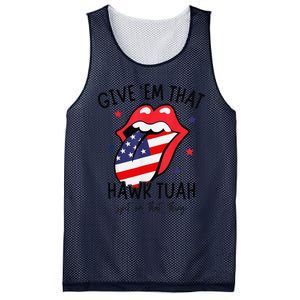 Hawk Tuah Spit On That Thang Mesh Reversible Basketball Jersey Tank