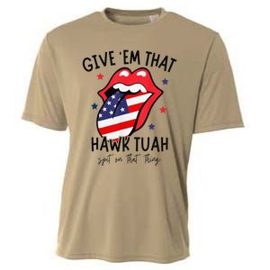 Hawk Tuah Spit On That Thang Cooling Performance Crew T-Shirt