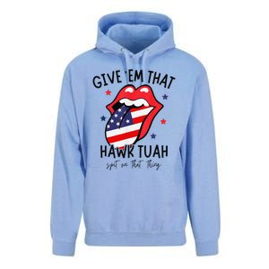 Hawk Tuah Spit On That Thang Unisex Surf Hoodie