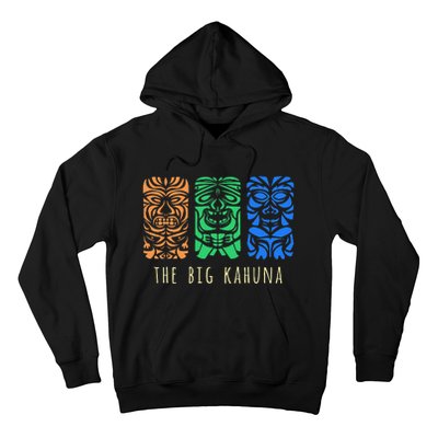 Hawaii Tiki Surfing Polynesian Big Kahuna Retro Hipster Hoodie