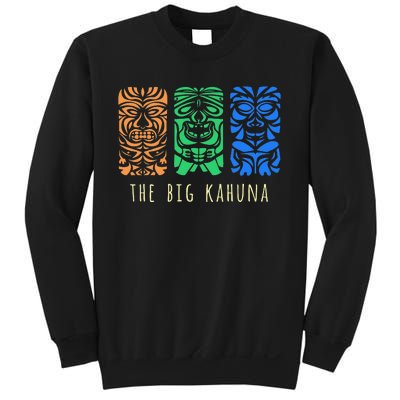 Hawaii Tiki Surfing Polynesian Big Kahuna Retro Hipster Sweatshirt