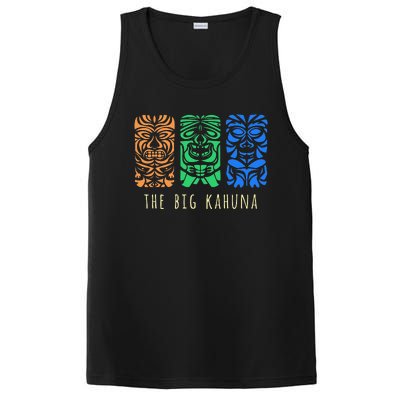 Hawaii Tiki Surfing Polynesian Big Kahuna Retro Hipster PosiCharge Competitor Tank