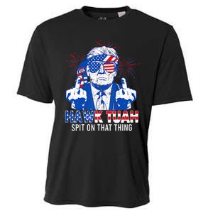 Hawk Tush Spit On That Thing Presidential Candidate Cooling Performance Crew T-Shirt