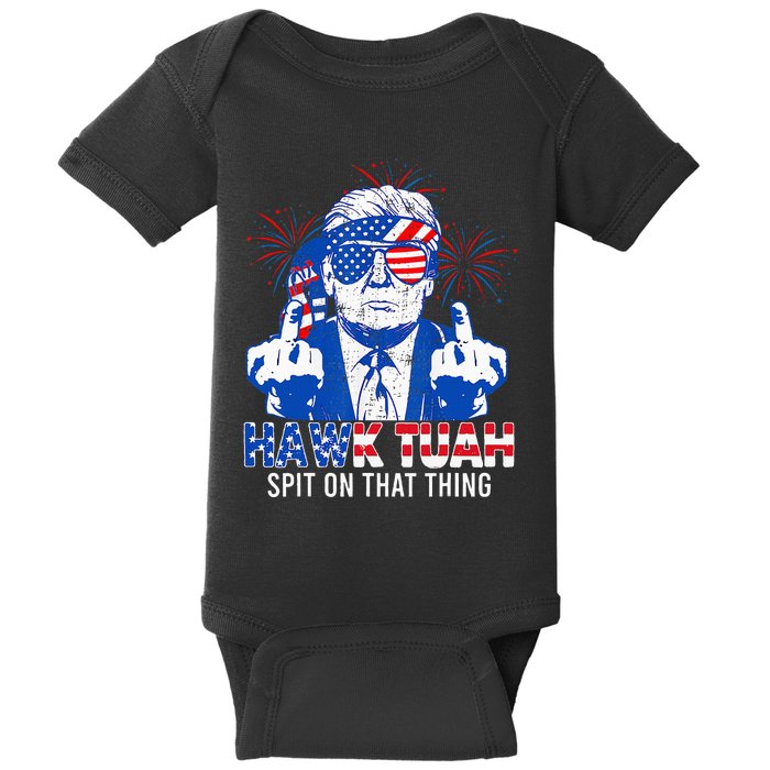 Hawk Tush Spit On That Thing Presidential Candidate Baby Bodysuit