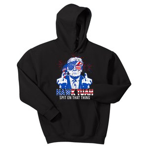 Hawk Tush Spit On That Thing Presidential Candidate Kids Hoodie