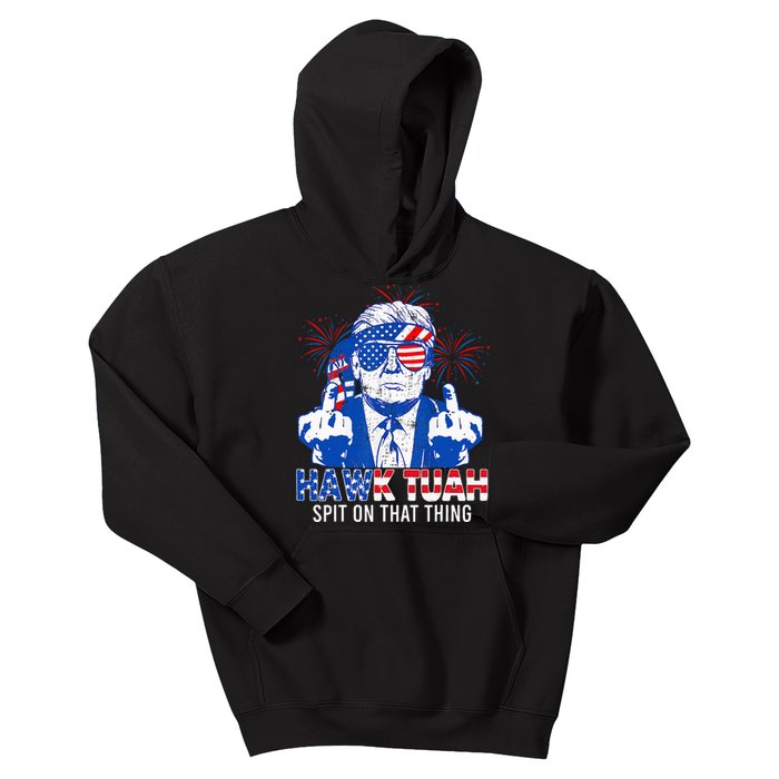 Hawk Tush Spit On That Thing Presidential Candidate Kids Hoodie