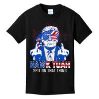 Hawk Tush Spit On That Thing Presidential Candidate Kids T-Shirt