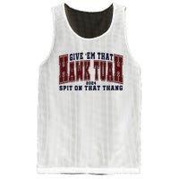 Hawk Tuah Spit On That Thang Mesh Reversible Basketball Jersey Tank