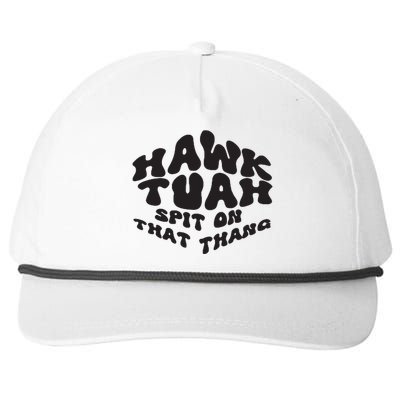 Hawk Tuah Spit On That Thang 2024 Snapback Five-Panel Rope Hat