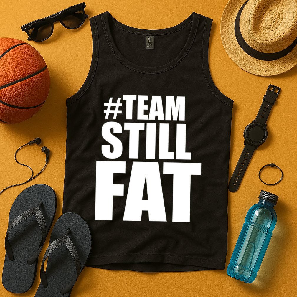 Hashtag Team Still Fat Tank Top