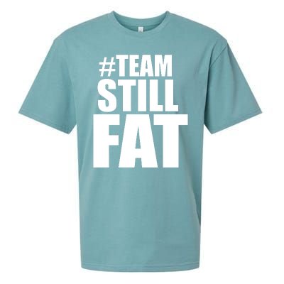 Hashtag Team Still Fat Sueded Cloud Jersey T-Shirt