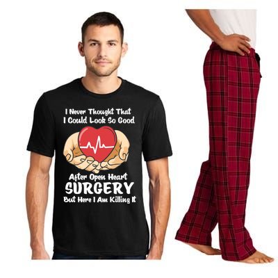 Heart Transplant Survivor Heart Bypass Open Heart Surgery Gift Pajama Set