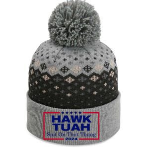 Hawk Tush Spit On That Thang Funny 2024 Election The Baniff Cuffed Pom Beanie