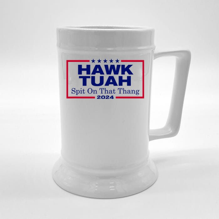 Hawk Tush Spit On That Thang Funny 2024 Election Beer Stein