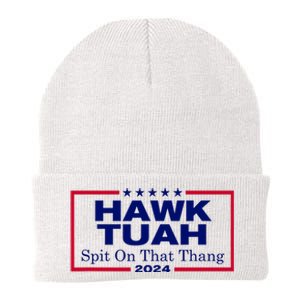 Hawk Tush Spit On That Thang Funny 2024 Election Knit Cap Winter Beanie