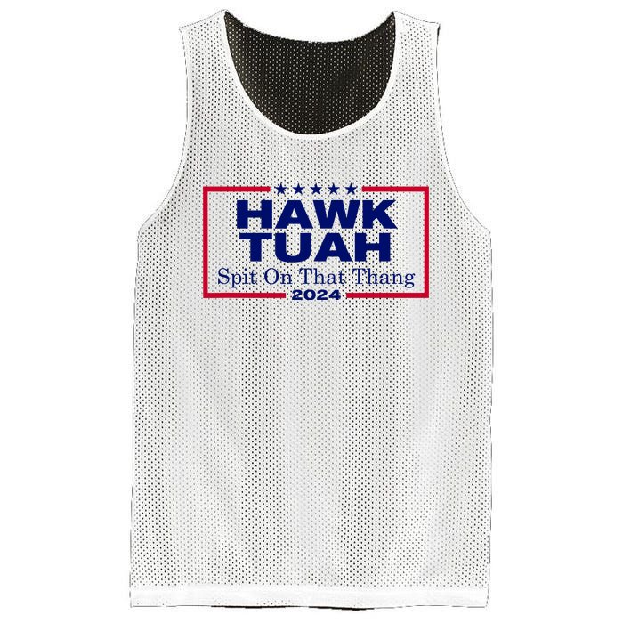 Hawk Tush Spit On That Thang Funny 2024 Election Mesh Reversible Basketball Jersey Tank