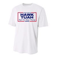 Hawk Tush Spit On That Thang Funny 2024 Election Performance Sprint T-Shirt