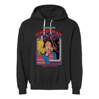 How To Summon The Candy Man Garment-Dyed Fleece Hoodie